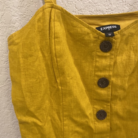 Linen Button Down Dress - Picture 8 of 9